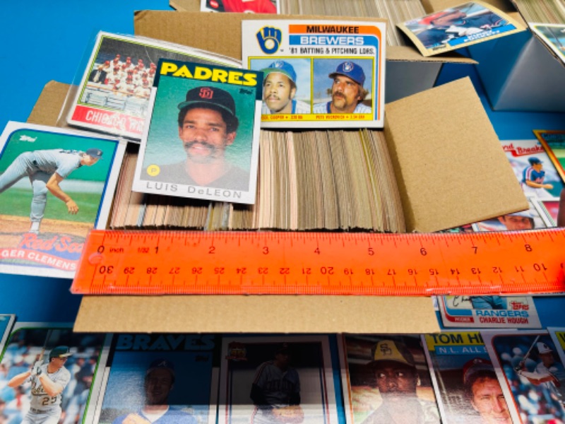 Photo 2 of 151153…4 boxes of baseball trading cards - some may have wear from age