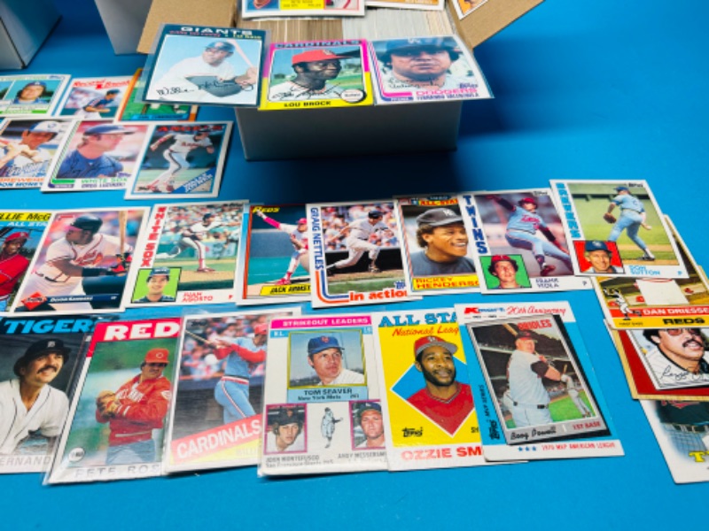 Photo 7 of 151153…4 boxes of baseball trading cards - some may have wear from age