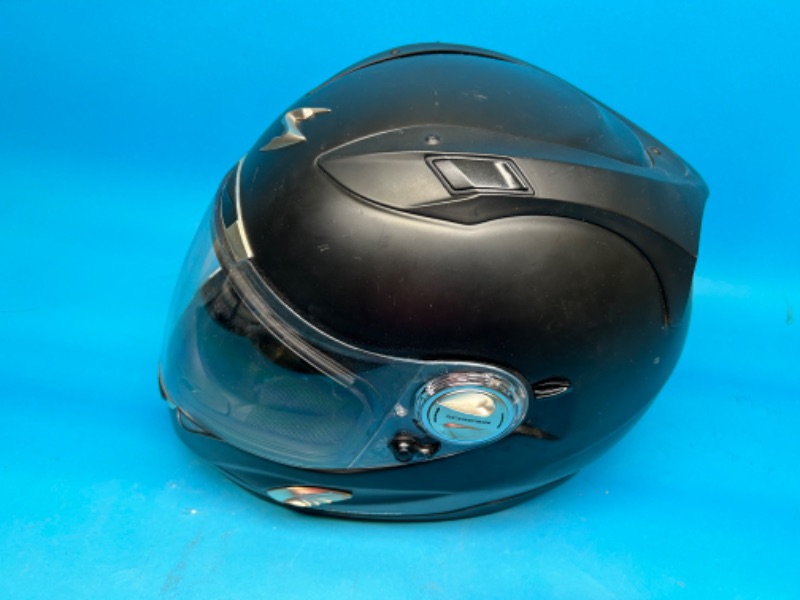 Photo 2 of 151172… size XL motorcycle helmet DOT -used condition -some scratches  on visor 