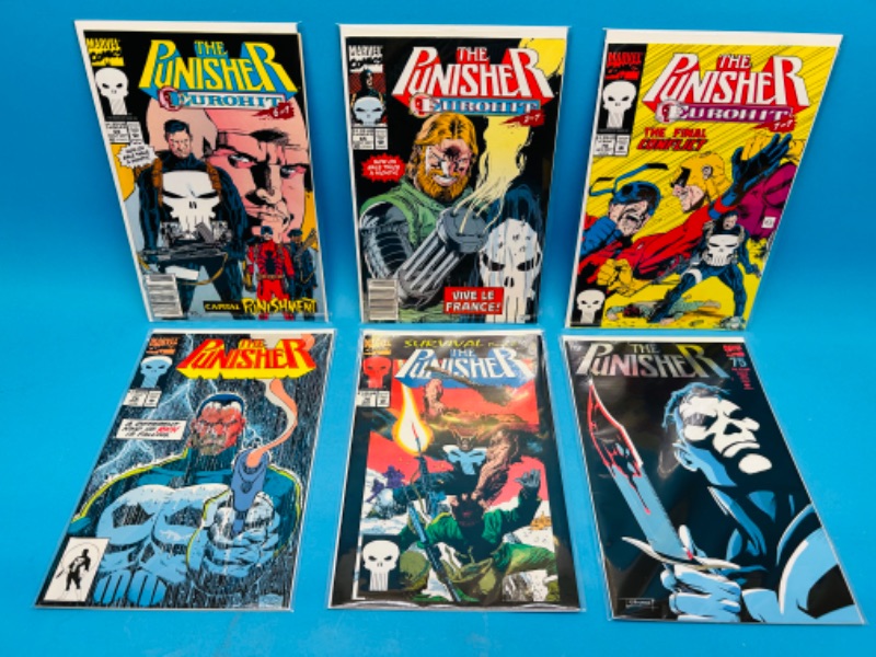 Photo 1 of 151178… 6 punisher comics in plastic sleeves 