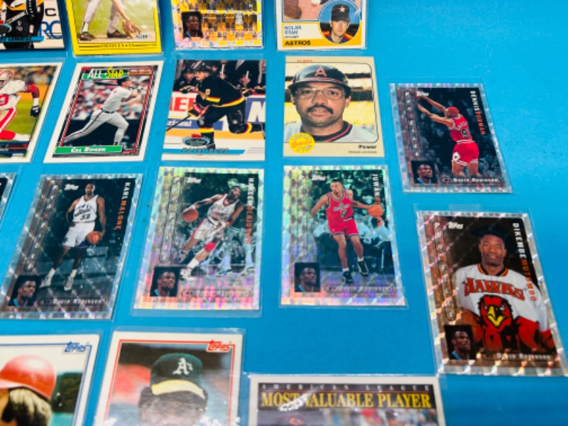 Photo 3 of 151191…collectible sports trading cards in plastic sleeves 