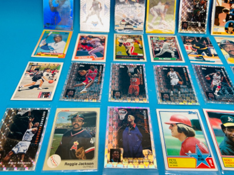 Photo 4 of 151191…collectible sports trading cards in plastic sleeves 