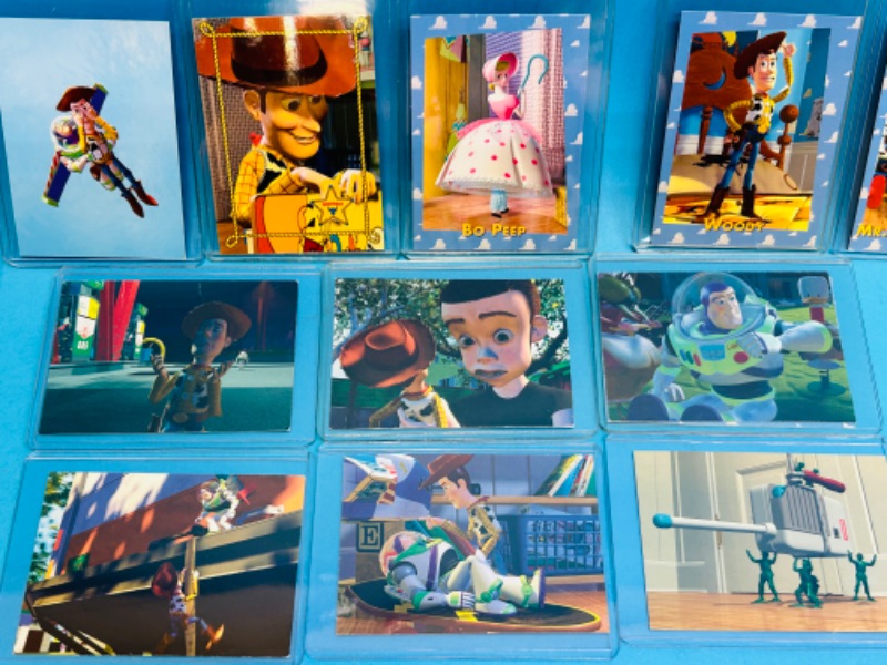 Photo 2 of 151198…12 Disney’s Toy Story cards in hard plastic sleeves 