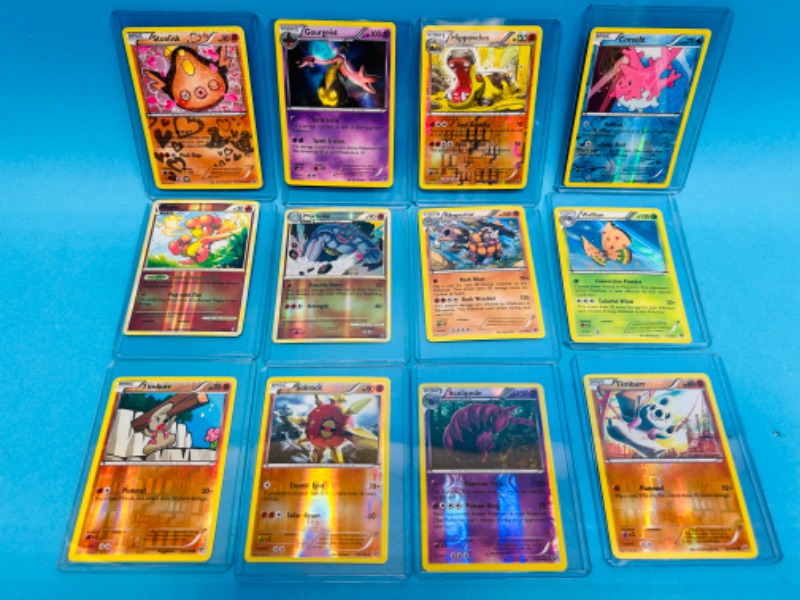 Photo 1 of 151221…Pokémon reverse and holo cards in hard plastic sleeves 