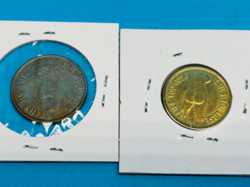 Photo 1 of 151235…circulated souvenir tokens and medallions 