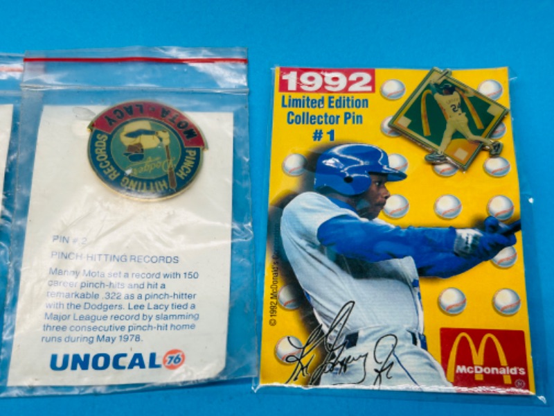 Photo 3 of 151253…vintage pins - Unocal and McDonald’s Ken Griffey Junior 