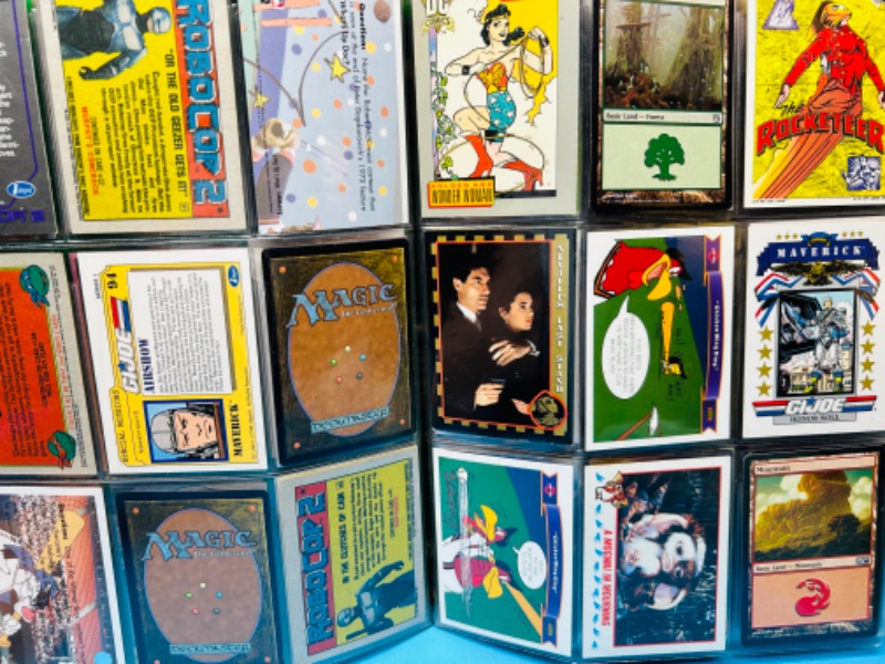 Photo 6 of 151269…90 mixed character and comic cards in binder 