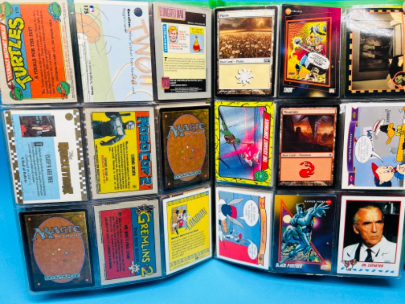 Photo 2 of 151269…90 mixed character and comic cards in binder 