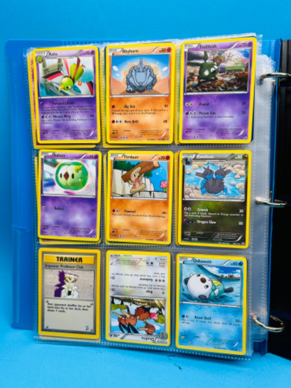 Photo 3 of 151271…180 mixed Pokemon trading cards in binder various dates 1995-2015