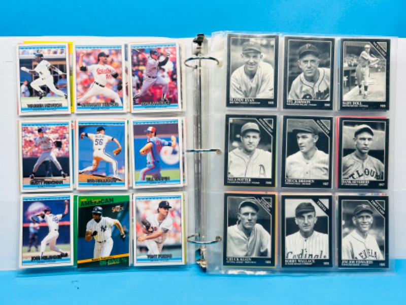 Photo 7 of 151273…324 mixed baseball trading cards in binder 