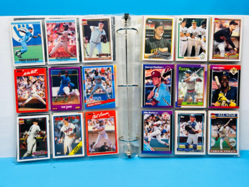 Photo 3 of 151273…324 mixed baseball trading cards in binder 