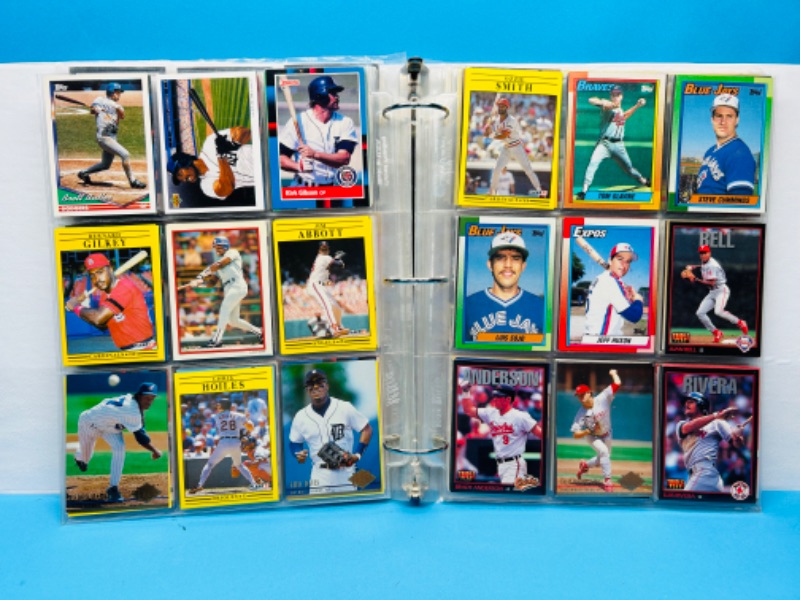 Photo 9 of 151273…324 mixed baseball trading cards in binder 