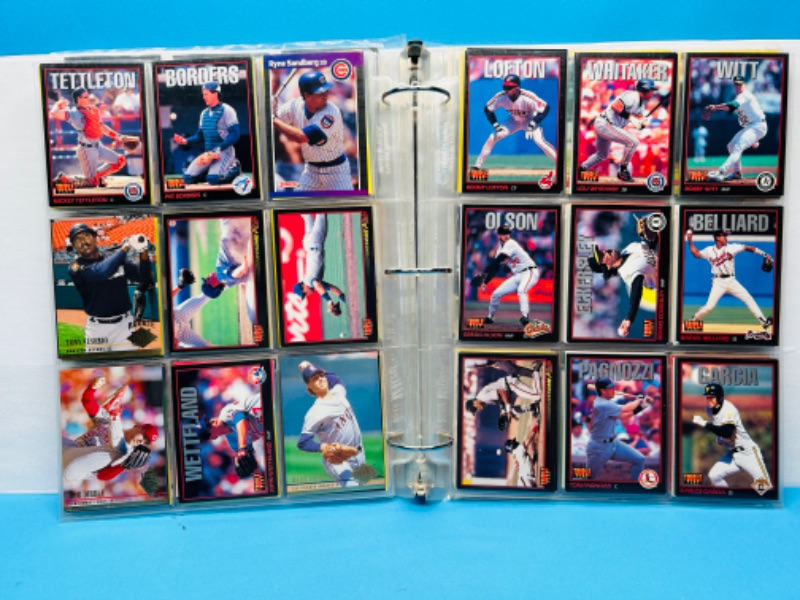 Photo 10 of 151273…324 mixed baseball trading cards in binder 