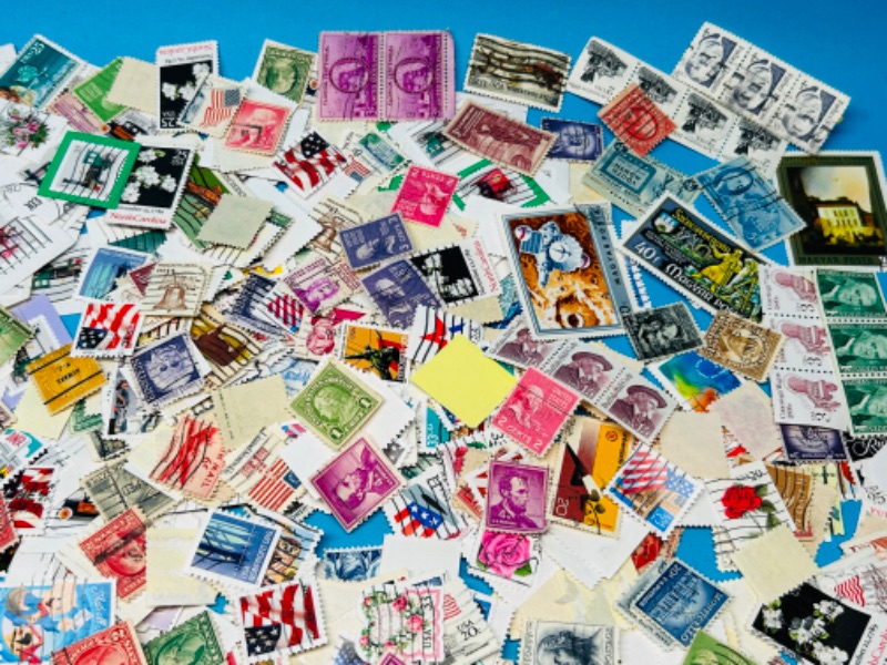 Photo 5 of 151295…hundreds of used stamps 