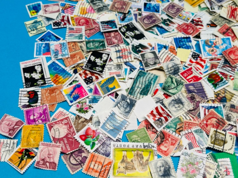 Photo 1 of 151295…hundreds of used stamps 