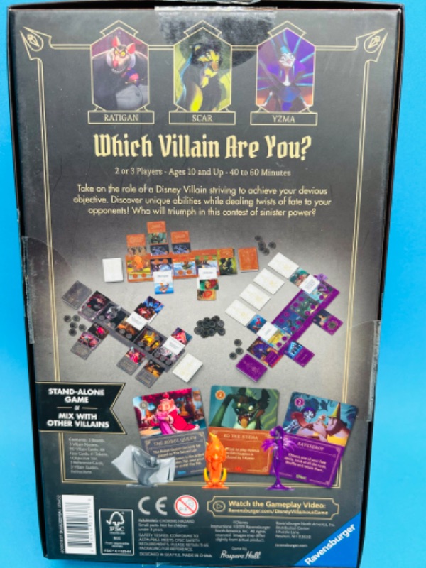 Photo 2 of 151324…Disney Villainous game