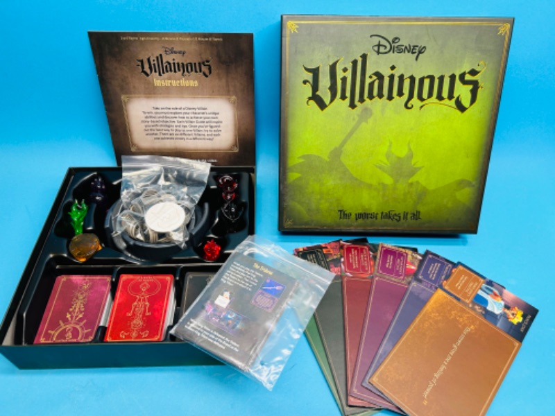 Photo 1 of 151325…Disney Villainous game