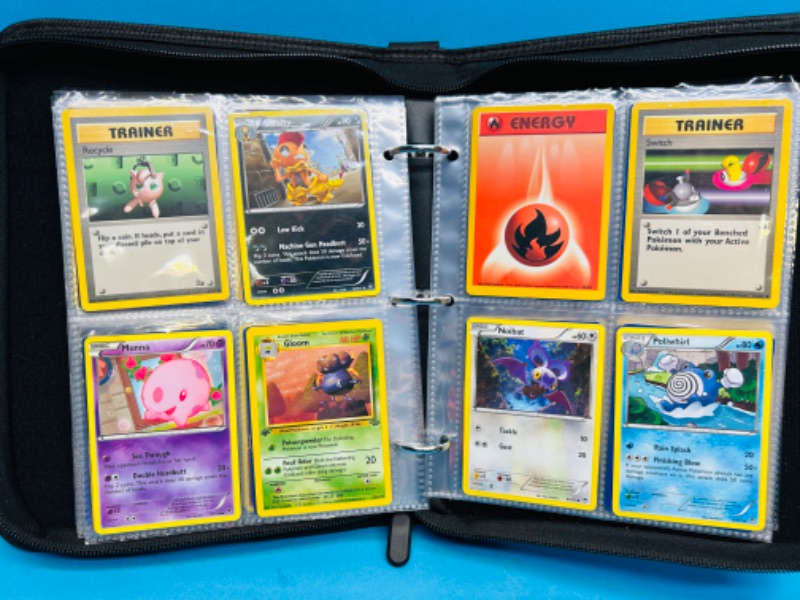 Photo 12 of 151326…112 mixed Pokémon cards in binder various dates 1995-present 