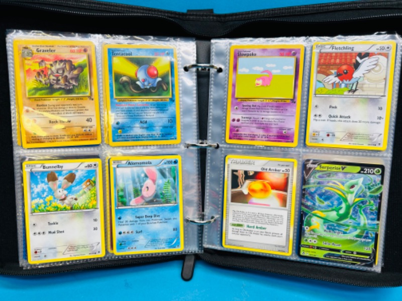 Photo 11 of 151326…112 mixed Pokémon cards in binder various dates 1995-present 