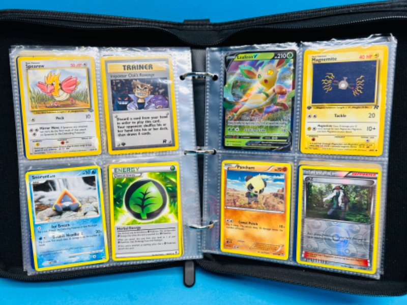 Photo 1 of 151326…112 mixed Pokémon cards in binder various dates 1995-present 
