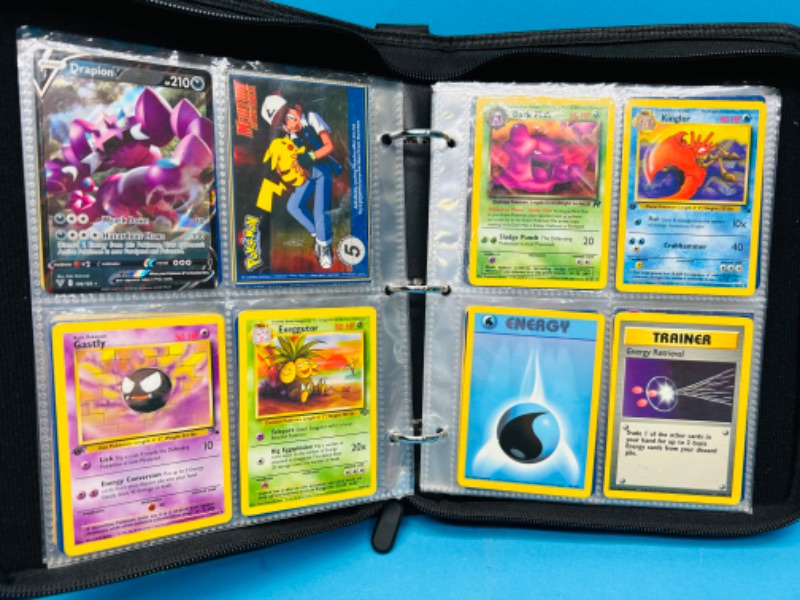 Photo 3 of 151326…112 mixed Pokémon cards in binder various dates 1995-present 