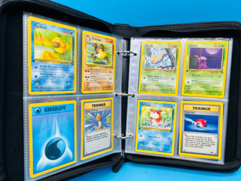 Photo 12 of 151327…104 mixed Pokémon cards in binder various dates 1995- present 