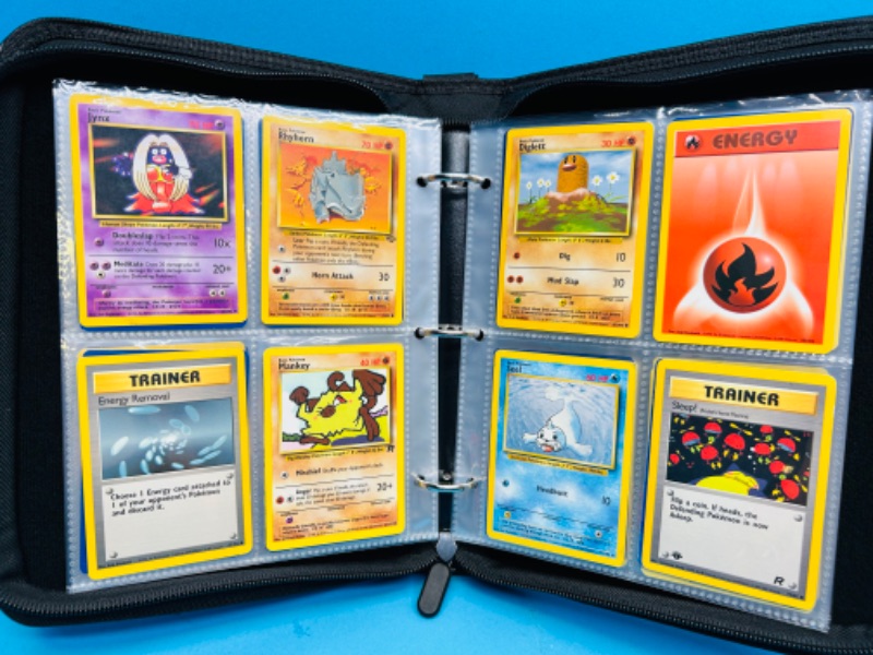 Photo 10 of 151327…104 mixed Pokémon cards in binder various dates 1995- present 