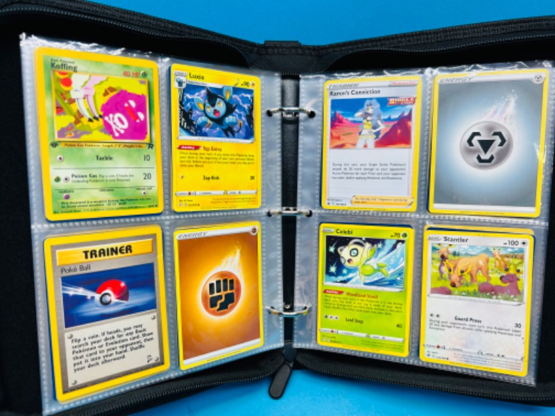 Photo 6 of 151327…104 mixed Pokémon cards in binder various dates 1995- present 