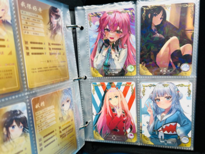 Photo 3 of 151342…60 Asian anime cards in binder 