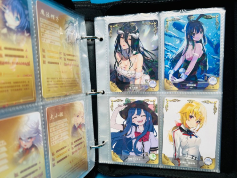 Photo 12 of 151342…60 Asian anime cards in binder 