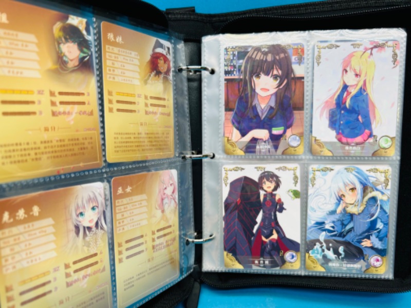 Photo 5 of 151342…60 Asian anime cards in binder 