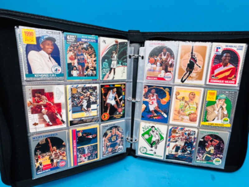 Photo 2 of 151343…378 mixed basketball cards in binder 