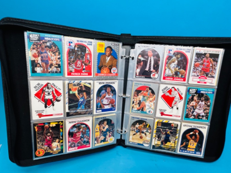 Photo 13 of 151343…378 mixed basketball cards in binder 