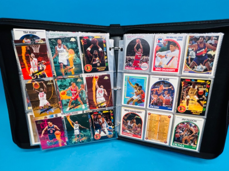 Photo 14 of 151343…378 mixed basketball cards in binder 