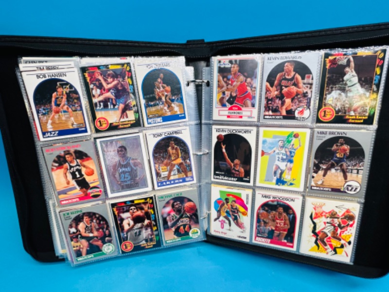 Photo 1 of 151343…378 mixed basketball cards in binder 