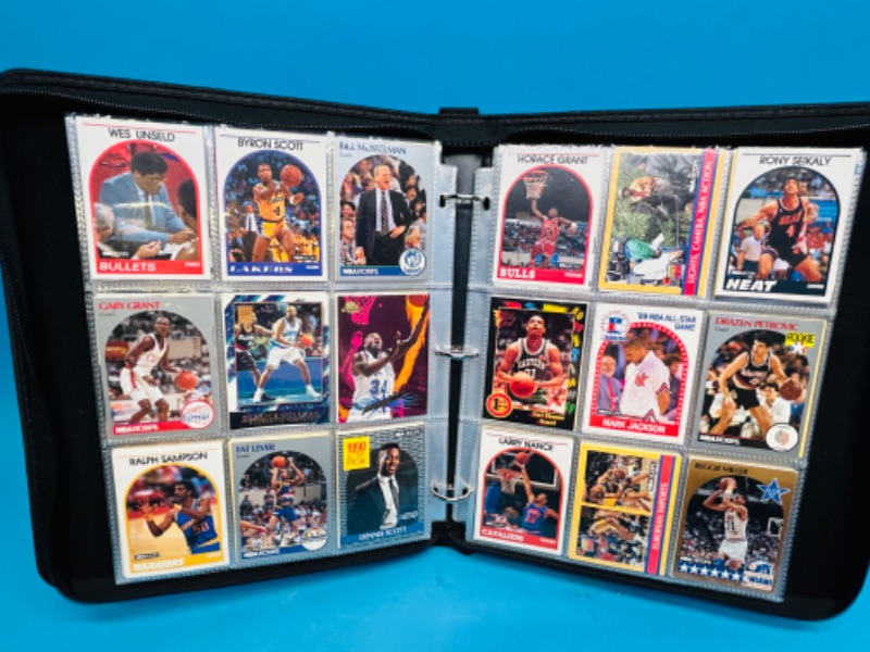 Photo 11 of 151343…378 mixed basketball cards in binder 