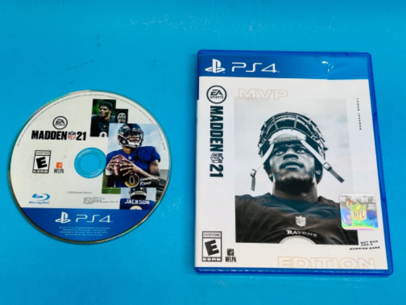 Photo 1 of 151347… PS4 Madden 21 game cartridge 