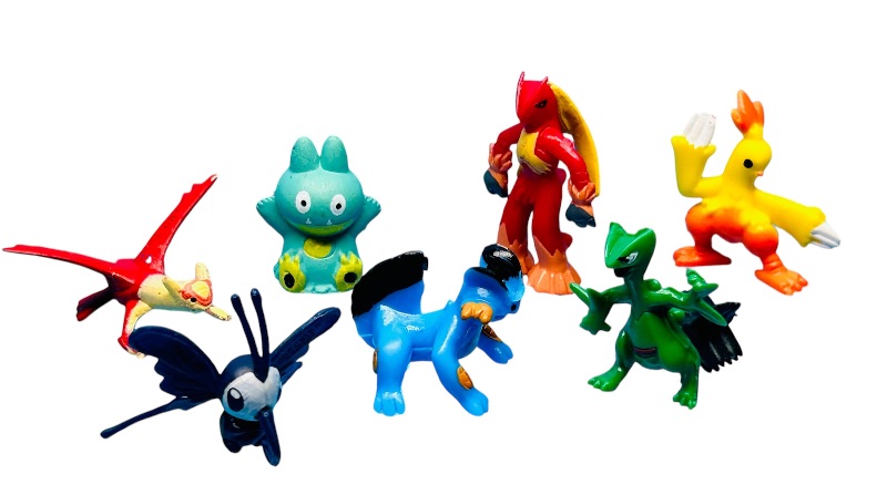 Photo 1 of 151361…7 Pokémon RL minifigures 2005