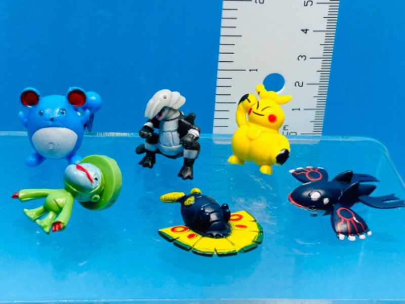 Photo 2 of 151364… 6 Pokémon RL minifigures  2006