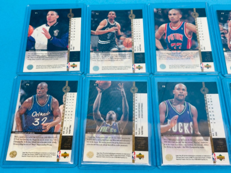 Photo 3 of 151386…Upper deck future playoff heroes card set 1-10 in hard plastic sleeves 