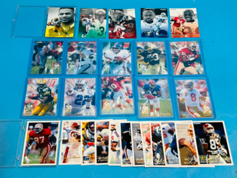 Photo 1 of 151396…3 card sets- rookie exchange set 1-12, league leaders 1-10, rookie of the year 1-5 set


