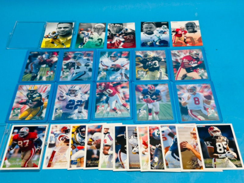 Photo 2 of 151396…3 card sets- rookie exchange set 1-12, league leaders 1-10, rookie of the year 1-5 set


