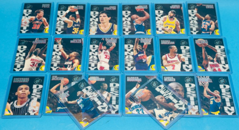 Photo 1 of 151400… Topps stadium club Destiny card set 1-20  in hard plastic sleeves 