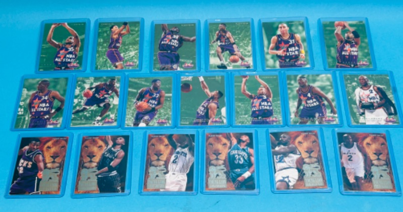 Photo 1 of 151404…2 basketball card sets- young lion 1-6, all Star weekend 1-13  in hard plastic sleeves 