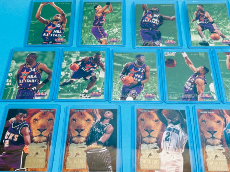 Photo 3 of 151404…2 basketball card sets- young lion 1-6, all Star weekend 1-13  in hard plastic sleeves 