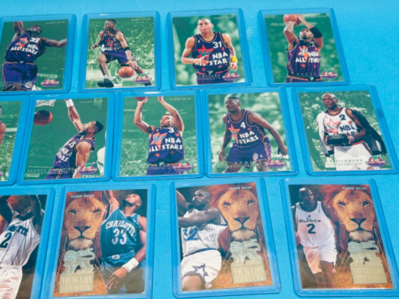 Photo 1 of 151404…2 basketball card sets- young lion 1-6, all Star weekend 1-13  in hard plastic sleeves 