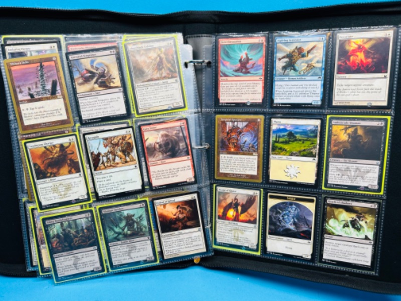 Photo 12 of 151423…252 magic the gathering mixed cards in binder