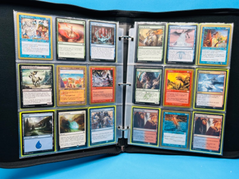 Photo 8 of 151423…252 magic the gathering mixed cards in binder