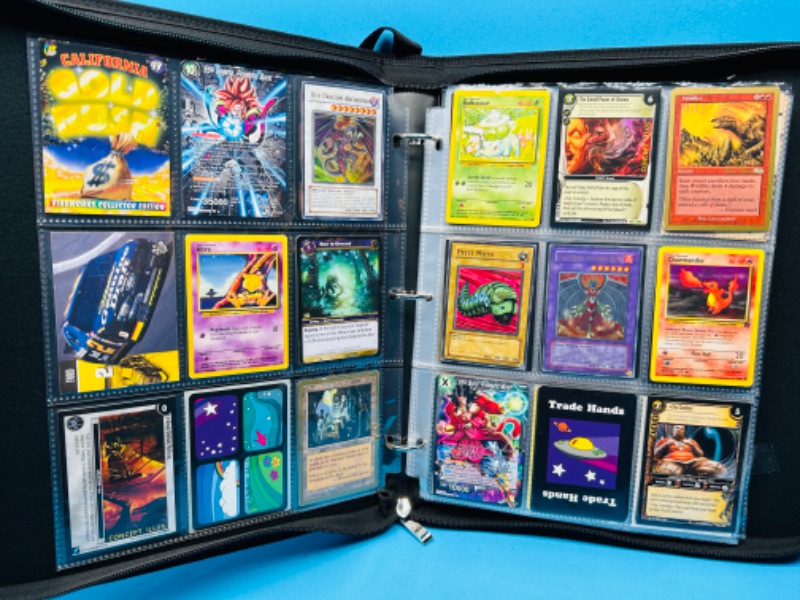 Photo 1 of 151425…252 mixed character and game cards in binder 