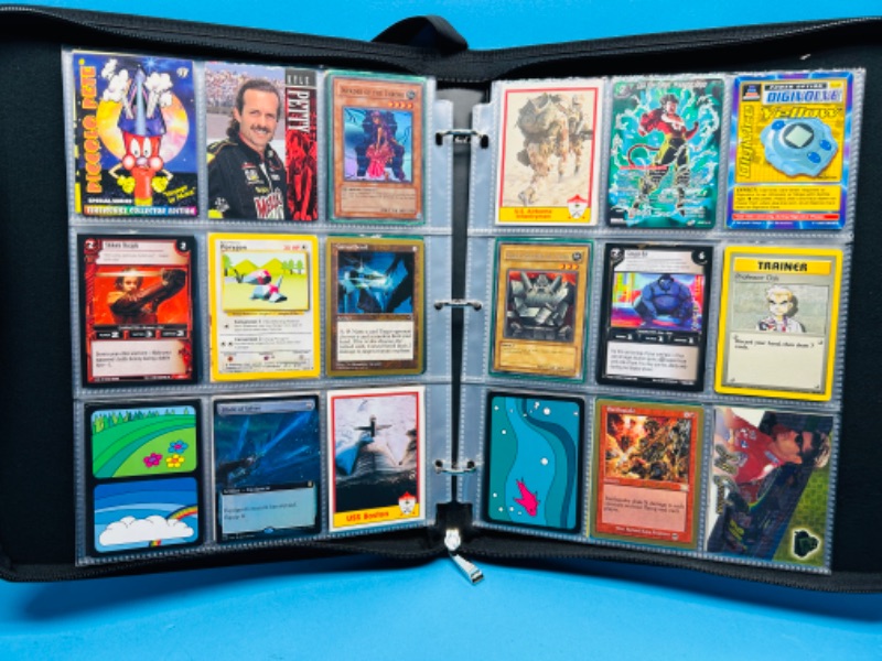 Photo 1 of 151425…252 mixed character and game cards in binder 
